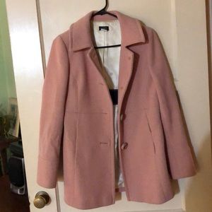 Jcrew pink peacoat